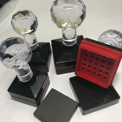 【HB水晶柄印材料配7mm光敏墊 印章材料批發(fā)】圖片,海量精選高清圖片庫(kù)